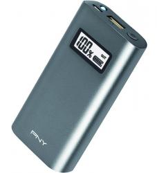 PNY 5200 mAh PowerPack Alu Digital Charcoal External Rechargeable